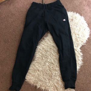 BRAND NEW black champion joggers